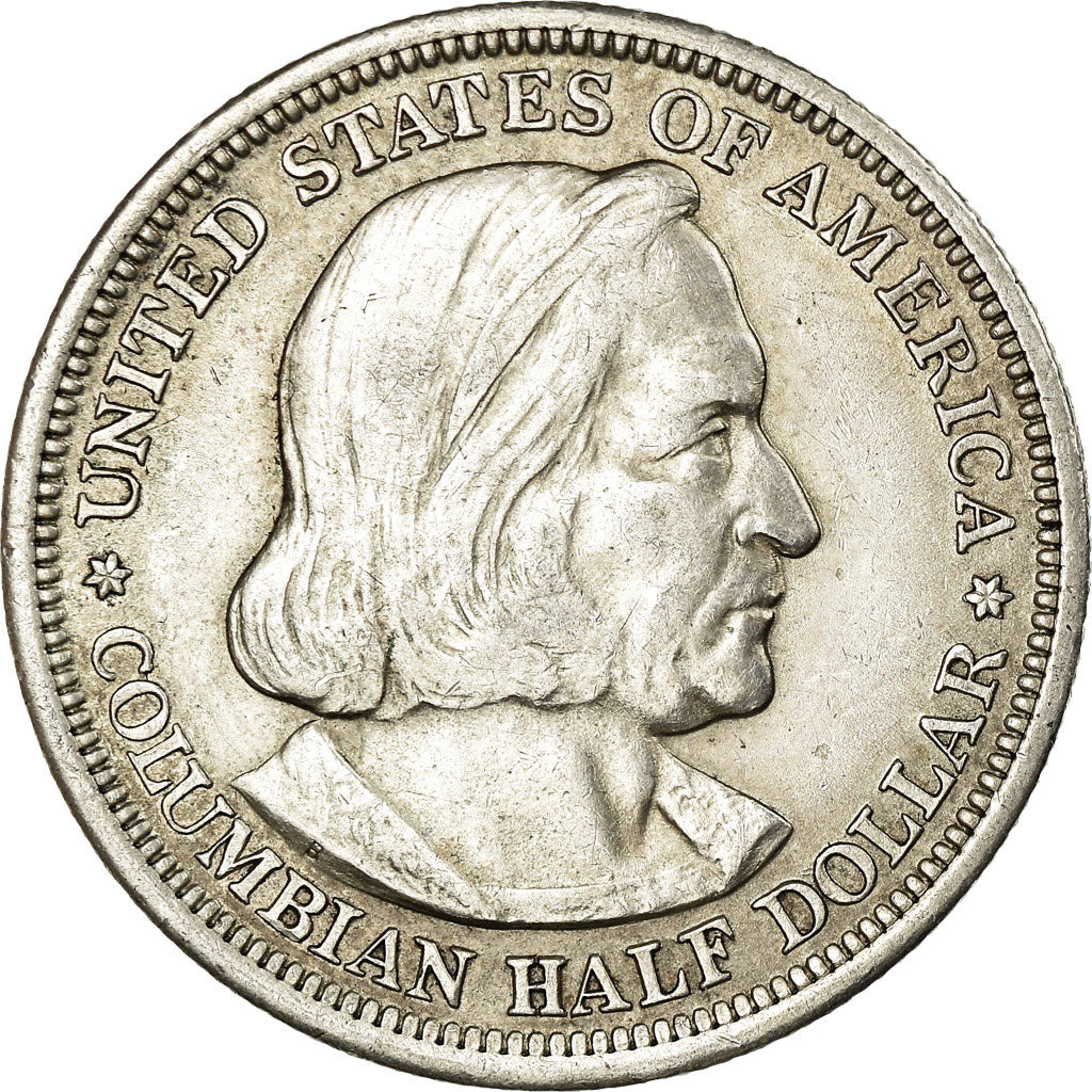 Coin, United States, Half Dollar, 1893, U.S. Mint, Philadelphia, AU(50-53)
