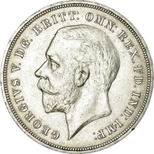 Coin, Great Britain, George V, Crown, 1935, AU(50-53), Silver, KM:842