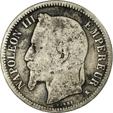 Coin, France, Napoleon III, Napoléon III, Franc, 1867, Bordeaux, F(12-15)