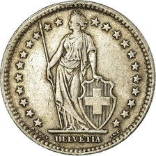 Coin, Switzerland, 2 Francs, 1944, Bern, AU(50-53), Silver, KM:21