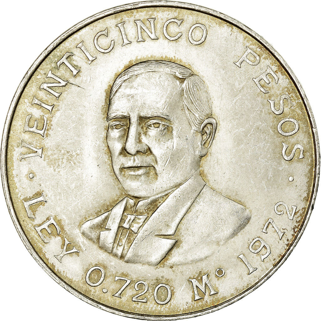 Monnaie, Mexique, 25 Pesos, 1972, Mexico City, TTB+, Argent, KM:480