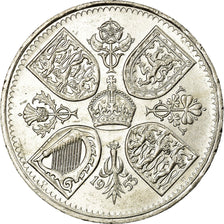Monnaie, Grande-Bretagne, Elizabeth II, Crown, 1953, TTB, Copper-nickel, KM:894