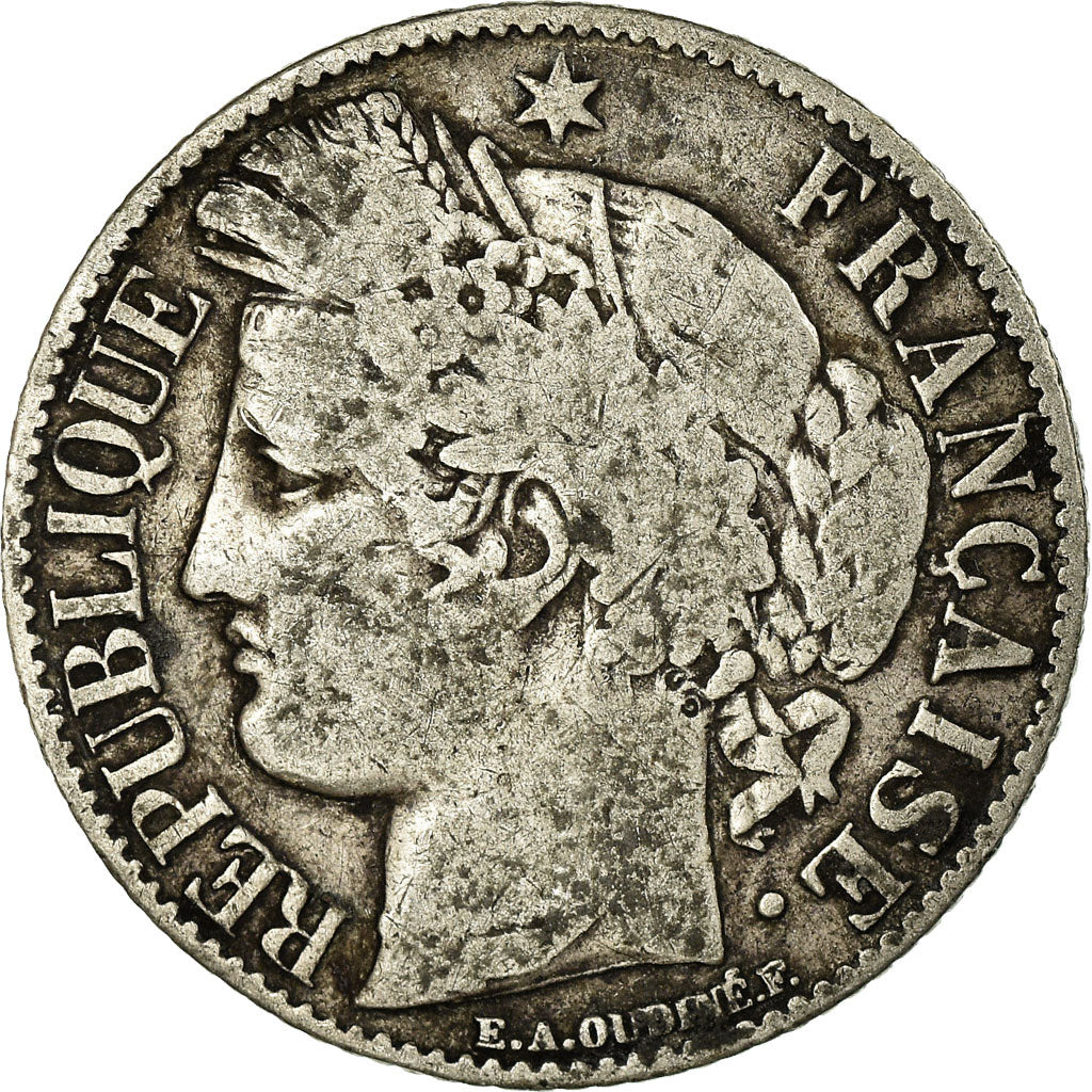 Coin, France, Cérès, Franc, 1895, Paris, VF(20-25), Silver, KM:822.1