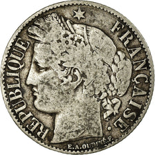 Coin, France, Cérès, Franc, 1895, Paris, VF(20-25), Silver, KM:822.1