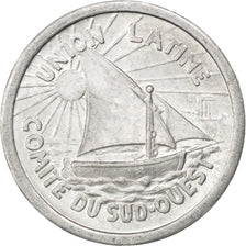 France, 5 Centimes, MS(60-62), Aluminium, Elie #15.7, 0.89