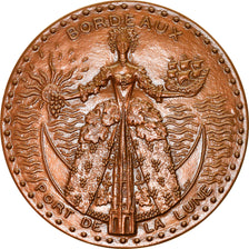 France, Médaille, La Gironde, Bordeaux, Port de la Lune, Geography, 1975, Lay