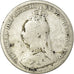 Coin, Great Britain, Victoria, 3 Pence, 1891, F(12-15), Silver, KM:758