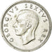 Coin, South Africa, George VI, 5 Shillings, 1952, EF(40-45), Silver, KM:41