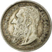 Coin, Belgium, Leopold II, 2 Francs, 2 Frank, 1909, EF(40-45), Silver, KM:59