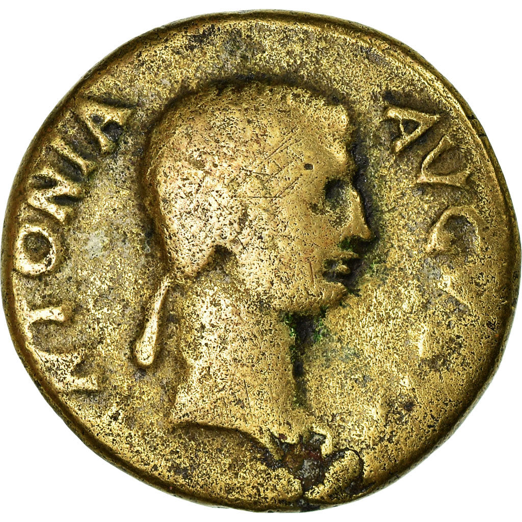 Monnaie, Antonia, Dupondius, Rome, B+, Bronze, RIC:92