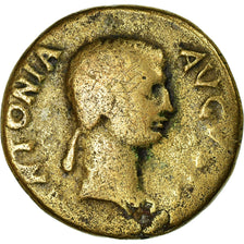Monnaie, Antonia, Dupondius, Rome, B+, Bronze, RIC:92