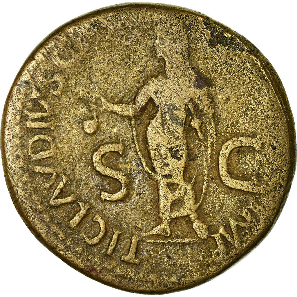 Monnaie, Antonia, Dupondius, Rome, B+, Bronze, RIC:92