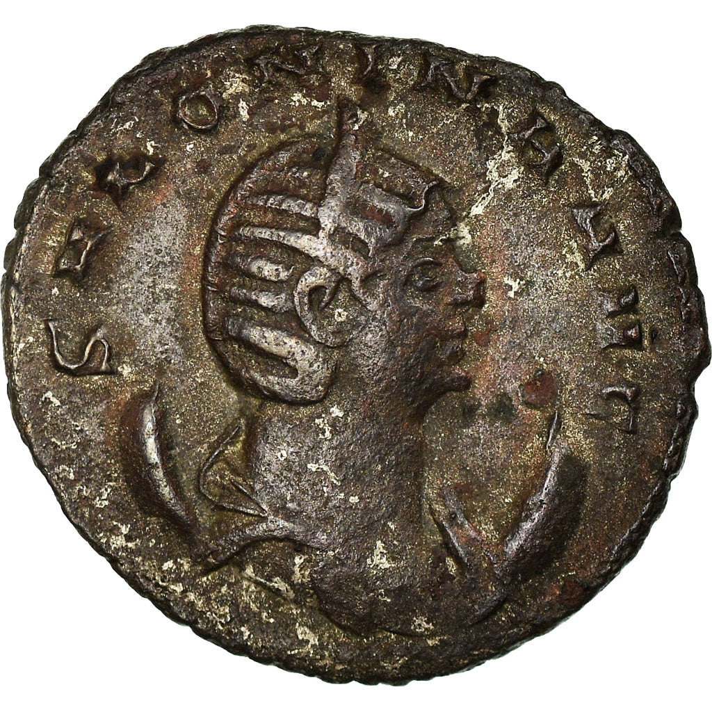 Moneta, Salonina, Antoninianus, AD 260-268, Milan, BB, Biglione, RIC:58