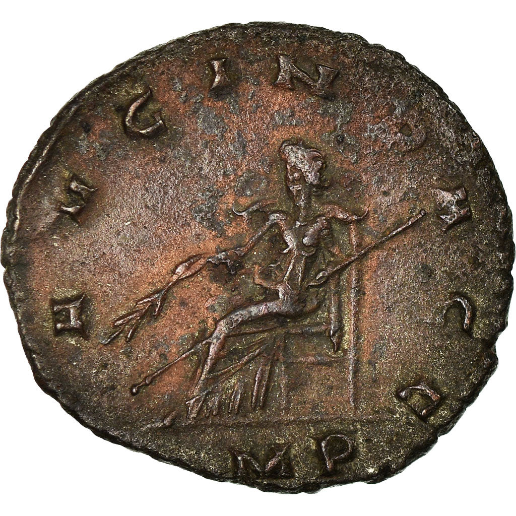 Moneta, Salonina, Antoninianus, AD 260-268, Milan, BB, Biglione, RIC:58