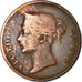 Moneta, Insediamenti dello Stretto, Victoria, Cent, 1862, MB, Rame, KM:6