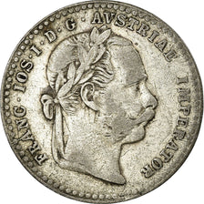 Coin, Austria, Franz Joseph I, 10 Kreuzer, 1872, EF(40-45), Silver, KM:2206