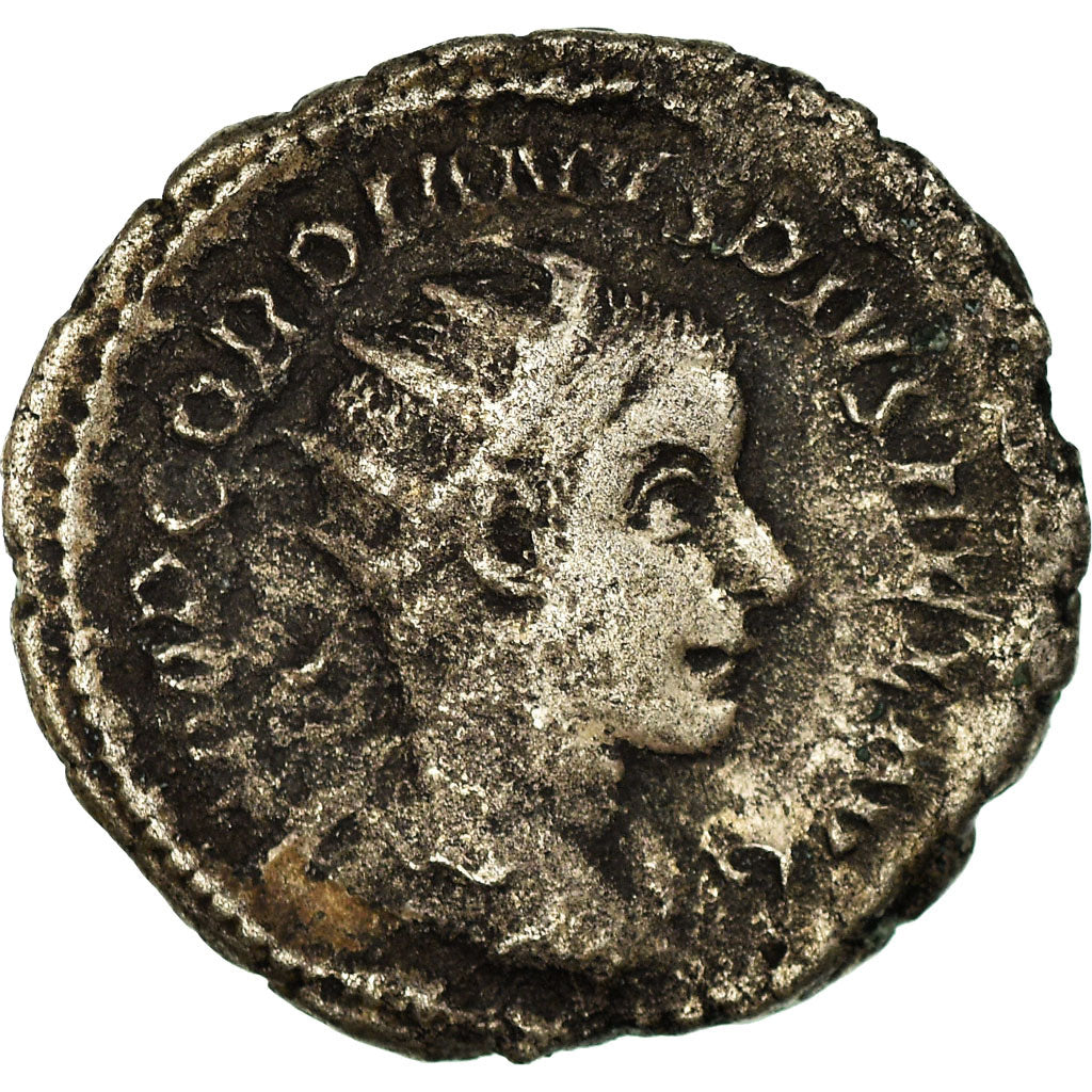 Coin, Gordian III, Antoninianus, 241, Roma, VF(30-35), Billon, RIC:84