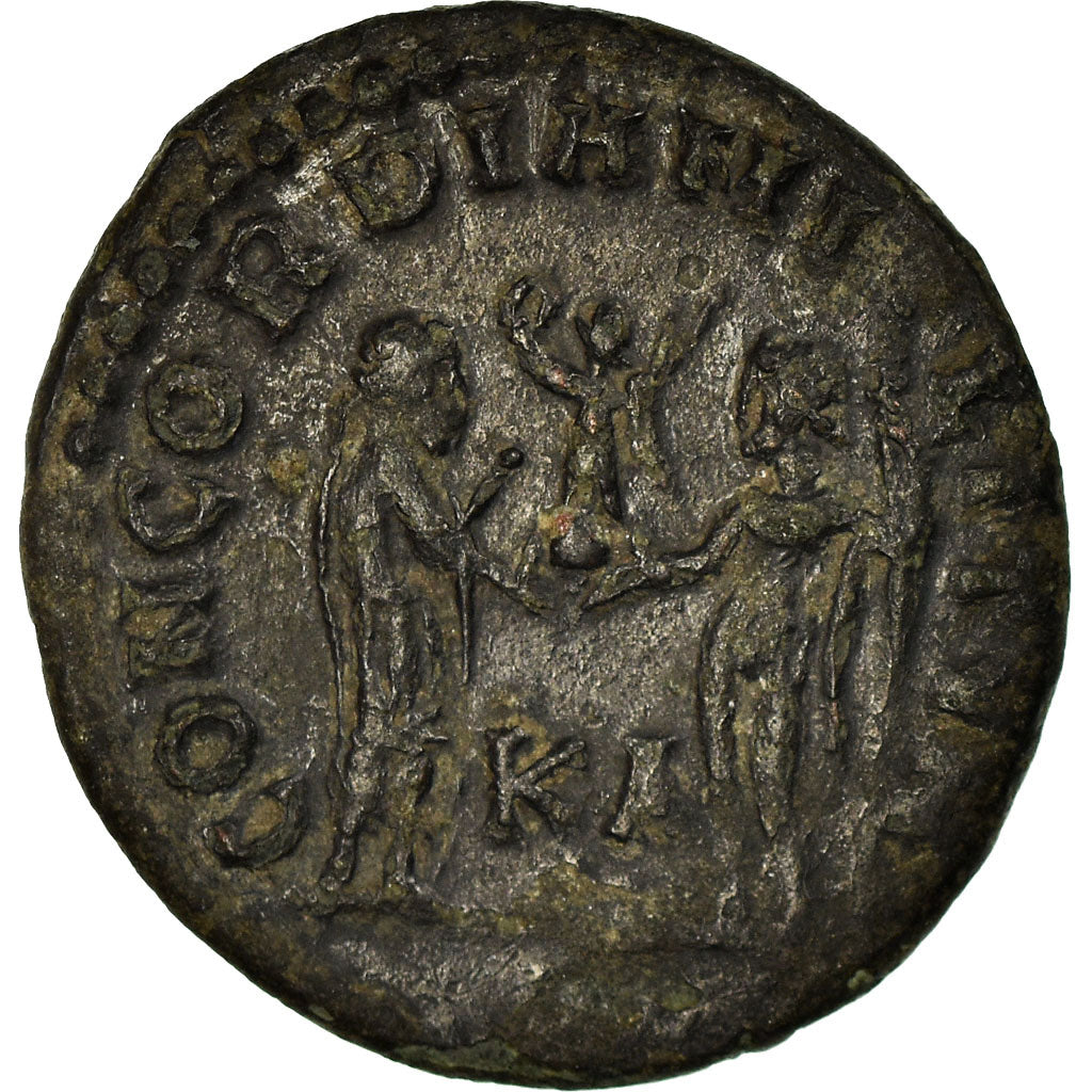 Moneta, Constantius I, Aurelianus, 295-296, Kyzikos, BB, Rame