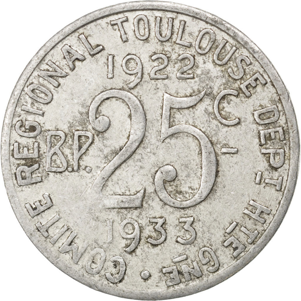 France, 25 Centimes, EF(40-45), Aluminium, Elie #15.9, 1.47