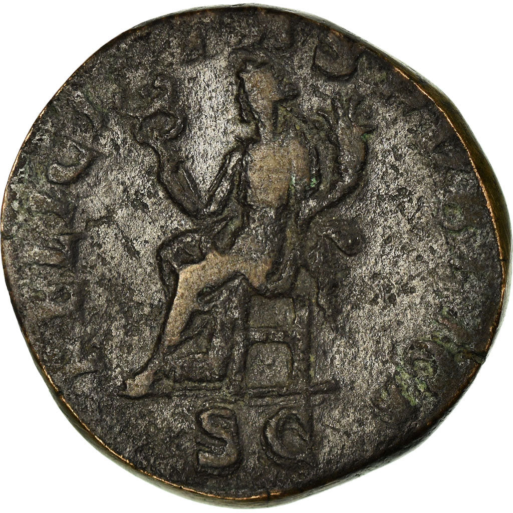 Coin, Julia Mamaea, Sestertius, 230, Roma, VF(30-35), Copper, RIC:679