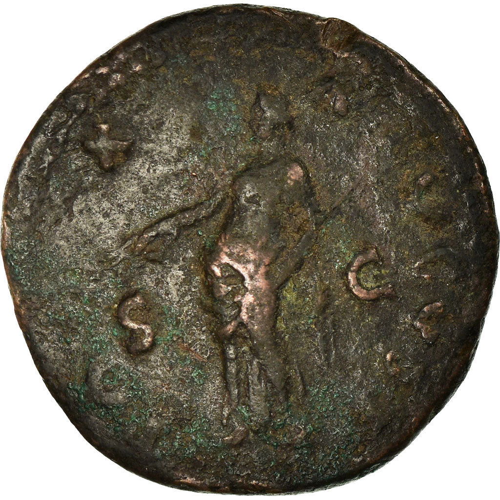 Coin, Galba, As, 68-69, Rome, F(12-15), Bronze