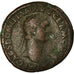 Moneta, Domitian, As, 84, Rome, VF(30-35), Miedź, RIC:248