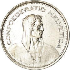 Münze, Schweiz, 5 Francs, 1968, Bern, VZ, Copper-nickel, KM:40a.1