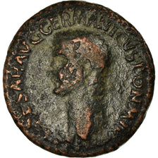 Coin, Caligula, As, 37-38, Rome, F(12-15), Copper, RIC:38