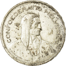 Coin, Switzerland, 5 Francs, 1953, Bern, AU(50-53), Silver, KM:40