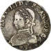 Moneda, Francia, Charles IX, Teston, 1563, Rennes, BC+, Plata, Sombart:4618