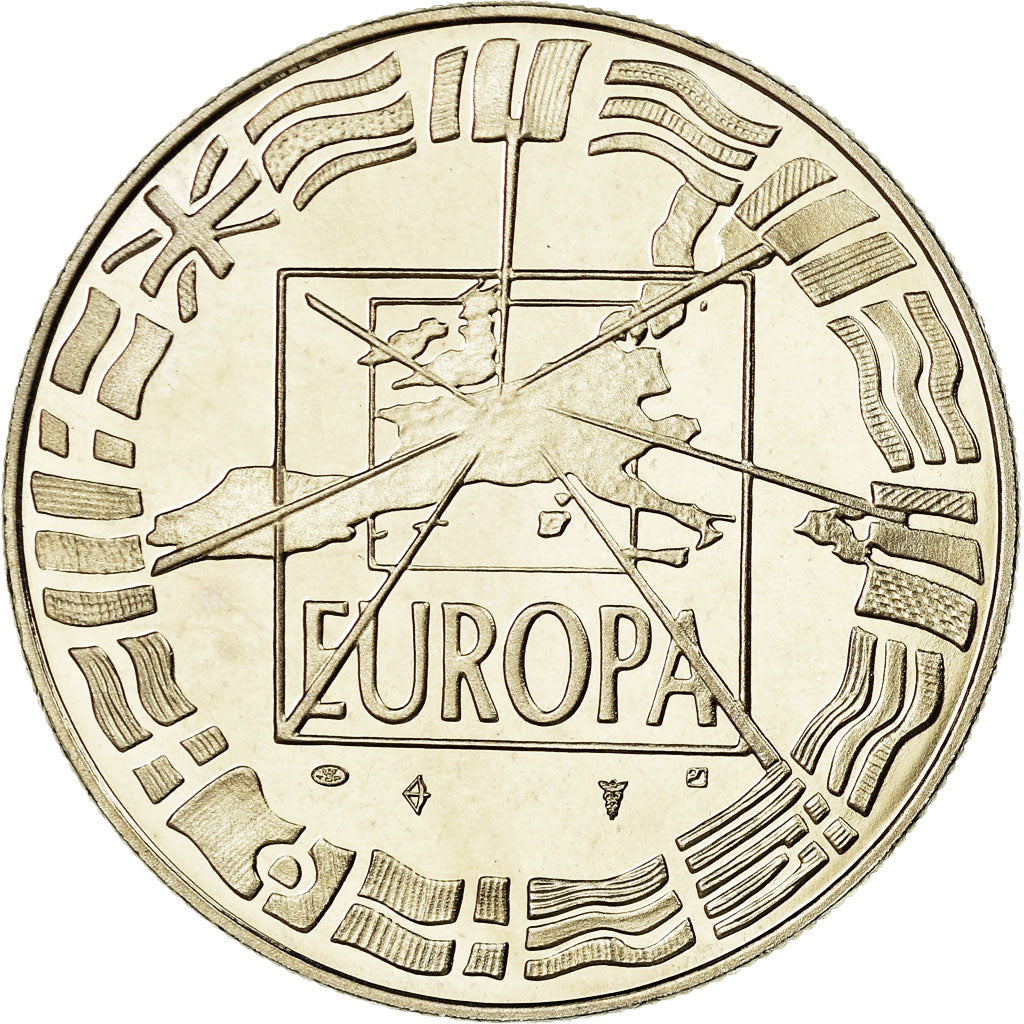 France, Medal, 1er Janvier 1999, Euro Parité, EUROPA, 1999, MS(65-70)