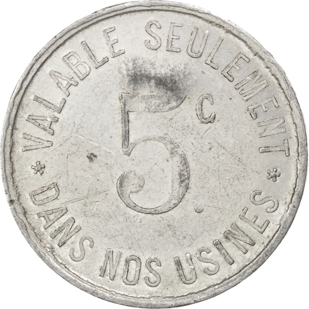 France, 5 Centimes, EF(40-45), Aluminium, Elie #45.1, 1.47
