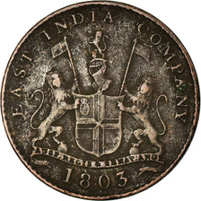 Coin, INDIA-BRITISH, MADRAS PRESIDENCY, 5 Cash, 1 Falus, 1803, Soho Mint