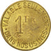 France, 1 Franc, AU(55-58), Brass, Elie #45.4, 4.55