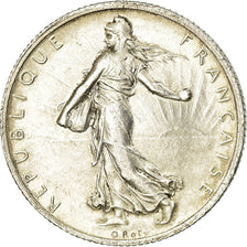 Monnaie, France, Semeuse, 2 Francs, 1916, Paris, TTB+, Argent, Gadoury:532