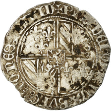 Coin, France, Flanders, Double gros vierlander, Bruges, EF(40-45), Silver