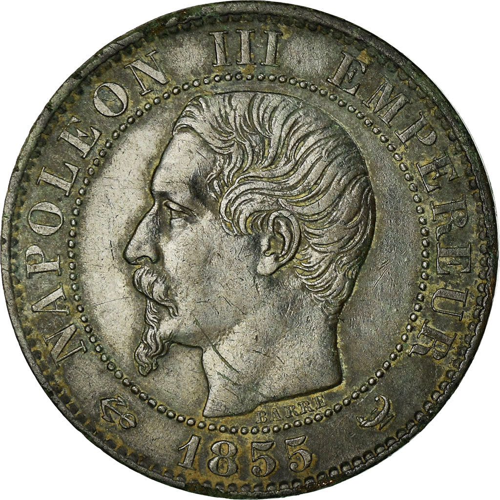 Moneta, Francia, Napoleon III, Napoléon III, 5 Centimes, 1855, Lille, BB