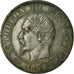 Moneta, Francia, Napoleon III, Napoléon III, 5 Centimes, 1855, Lille, BB