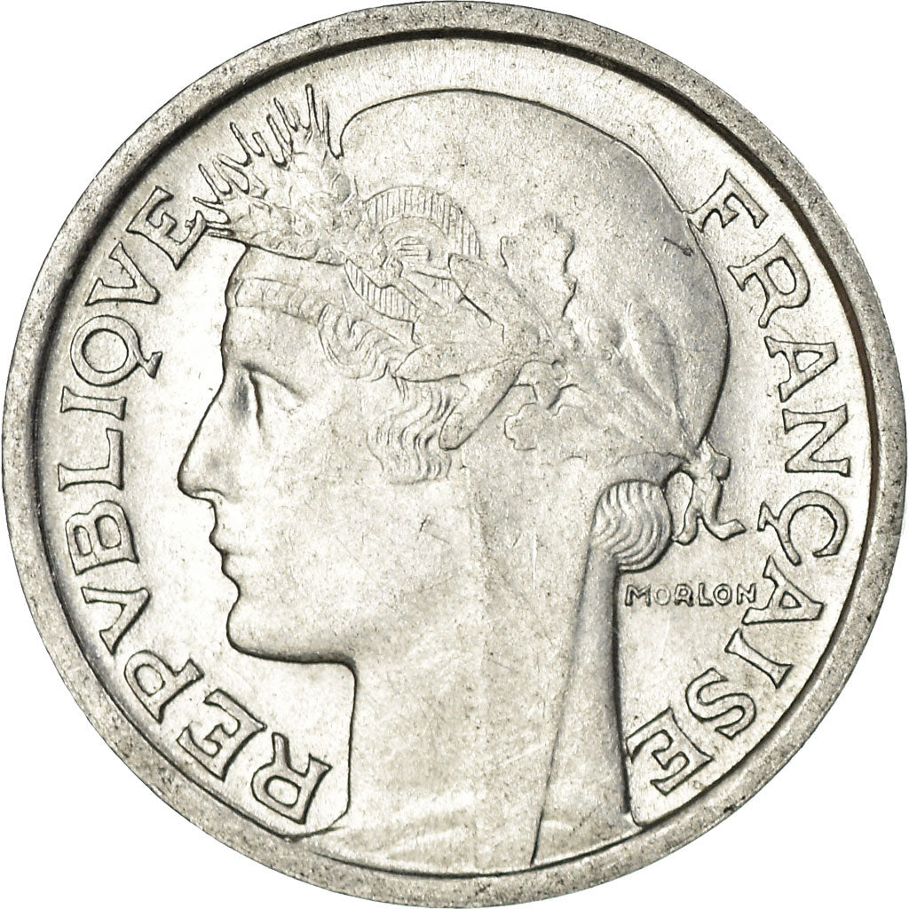 Coin, France, Morlon, 50 Centimes, 1947, Paris, MS(60-62), Aluminum, KM:894.1a