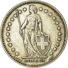 Coin, Switzerland, 2 Francs, 1940, Bern, VF(30-35), Silver, KM:21