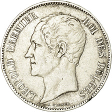 Coin, Belgium, Leopold I, 5 Francs, 5 Frank, 1849, VF(30-35), Silver, KM:17