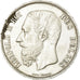 Coin, Belgium, Leopold II, 5 Francs, 5 Frank, 1873, Brussels, AU(50-53), Silver