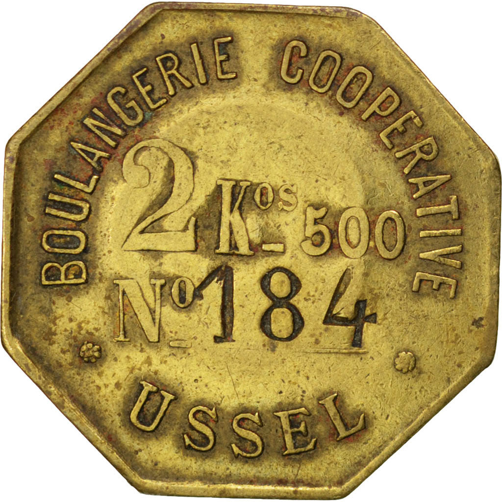France, 2,5 Kilos, EF(40-45), Brass, Elie #10.7, 2.35