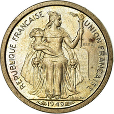 Coin, FRENCH OCEANIA, 50 Centimes, 1949, ESSAI, MS(63), Copper-nickel, KM:E2