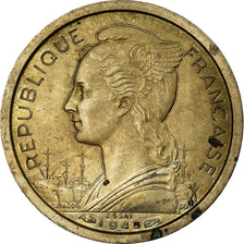 Coin, Réunion, Franc, 1948, ESSAI, AU(50-53), Copper-nickel, KM:E3, Lecompte:52