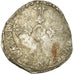Coin, France, Henri IV, 1/4 d'écu à la croix feuillue de face, 1608, Bordeaux