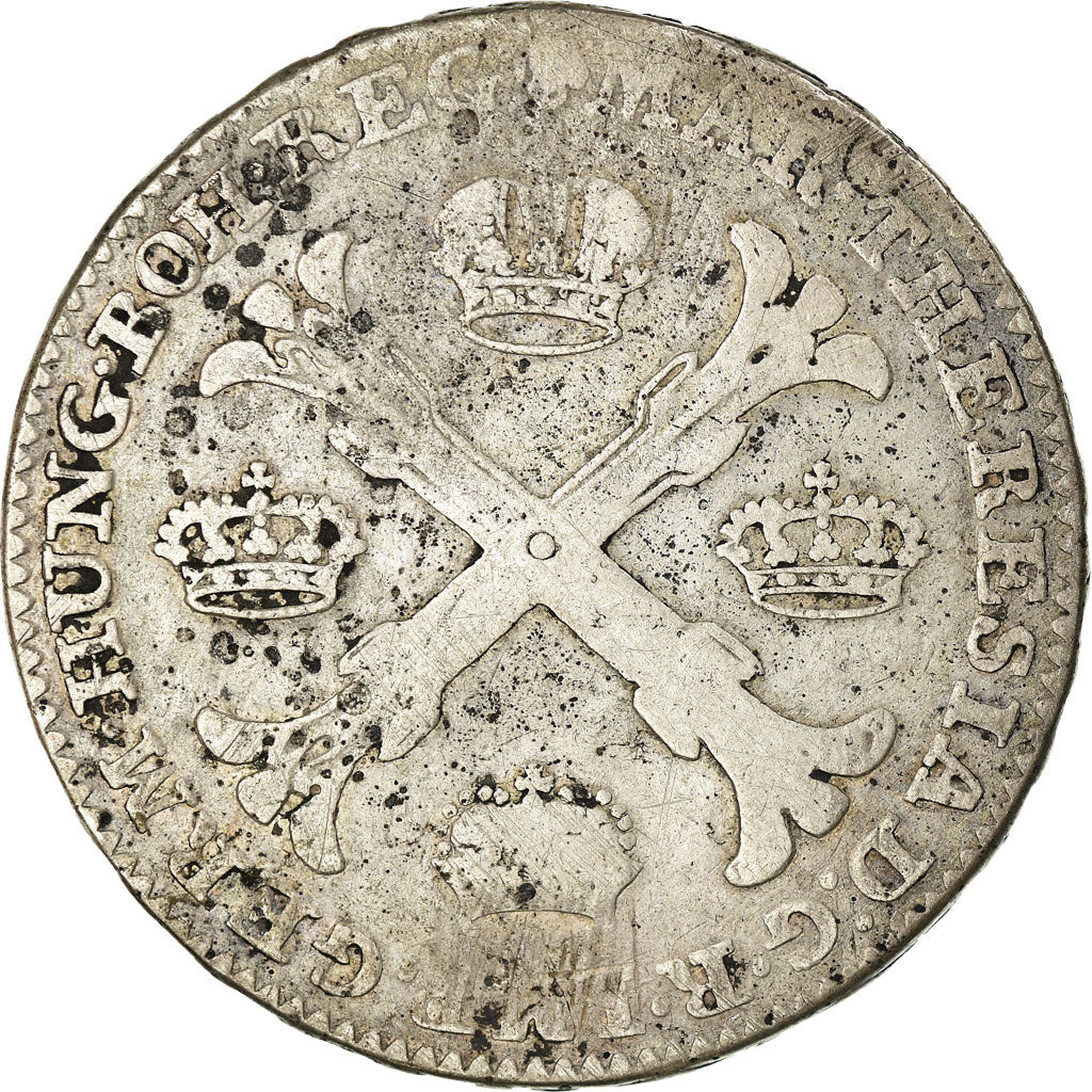 Coin, AUSTRIAN NETHERLANDS, Maria Theresa, Kronenthaler, 1767, Brussels