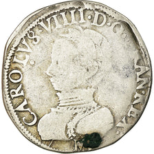 Coin, France, Charles IX, Teston, 1562, Toulouse, VF(30-35), Silver