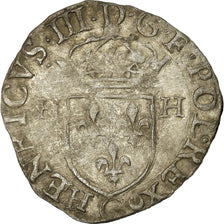 Münze, Frankreich, Henri III, Douzain, 1588, Poitiers, SS, Billon, Sombart:4398
