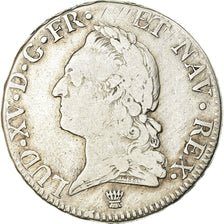 Münze, Frankreich, Louis XV, Écu à la vieille tête, Ecu, 1773, Limoges, S